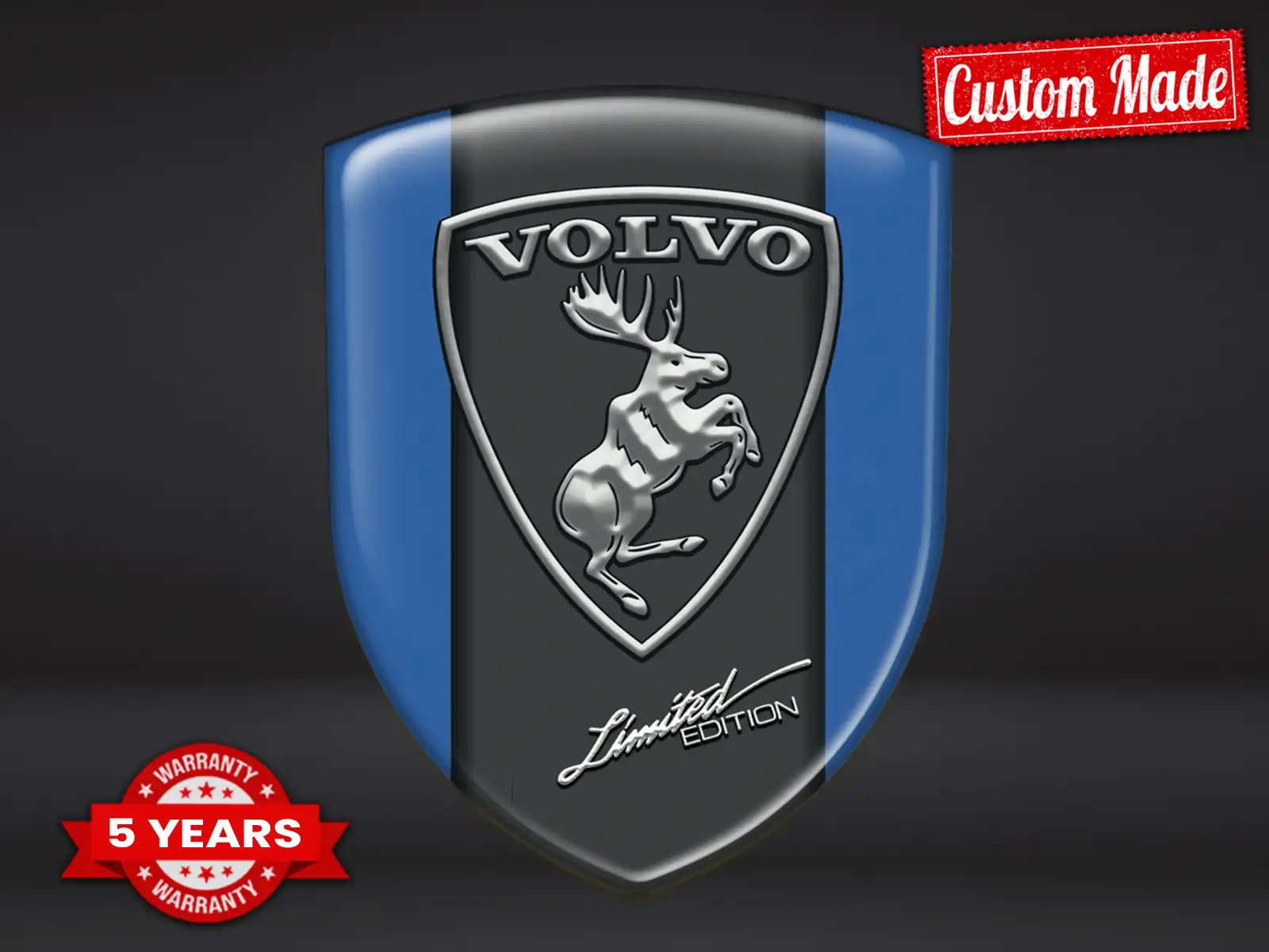 Volvo Vinilos Auto Personalizados Fuertes Competencia Lujo Simple